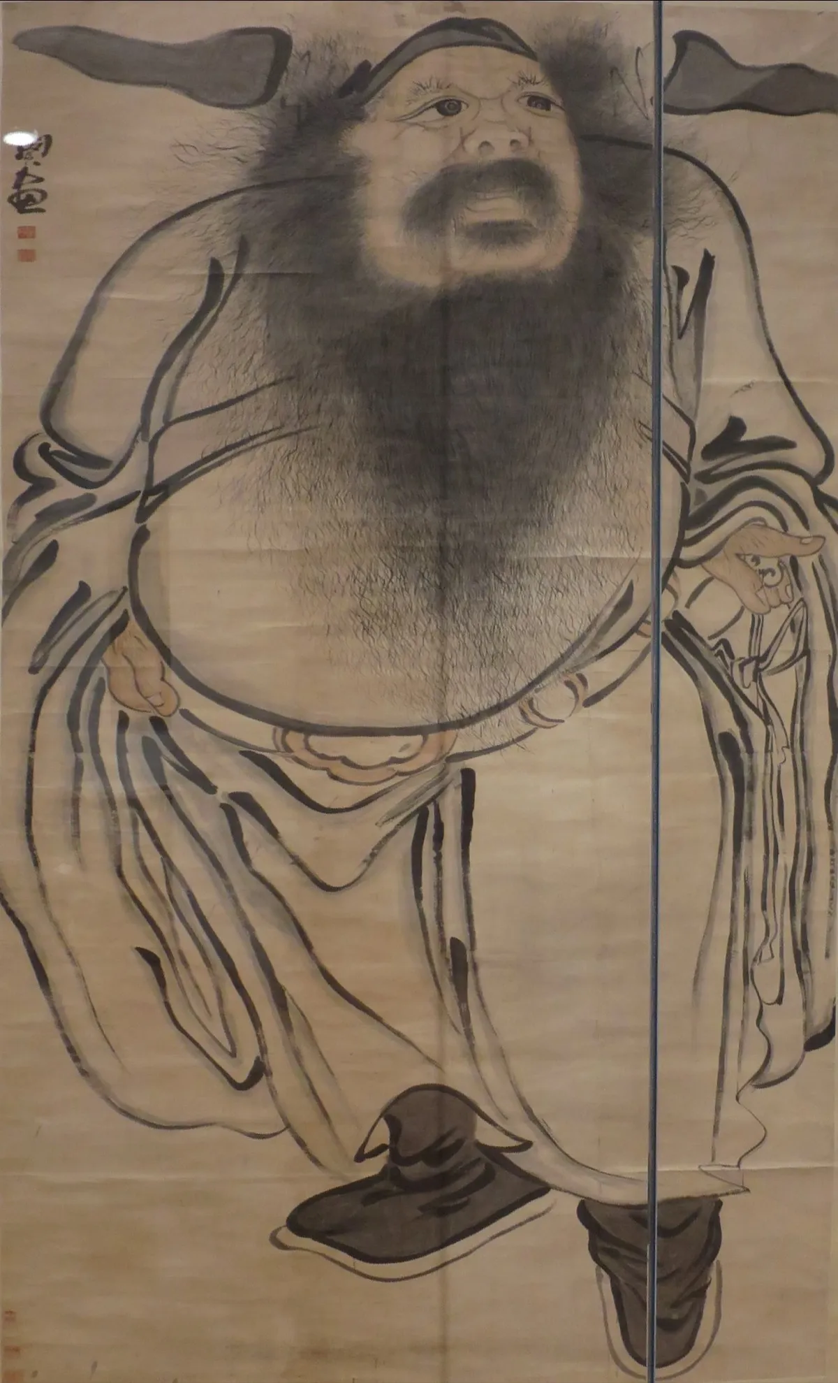 闵贞《钟馗》，18世纪，私人收藏