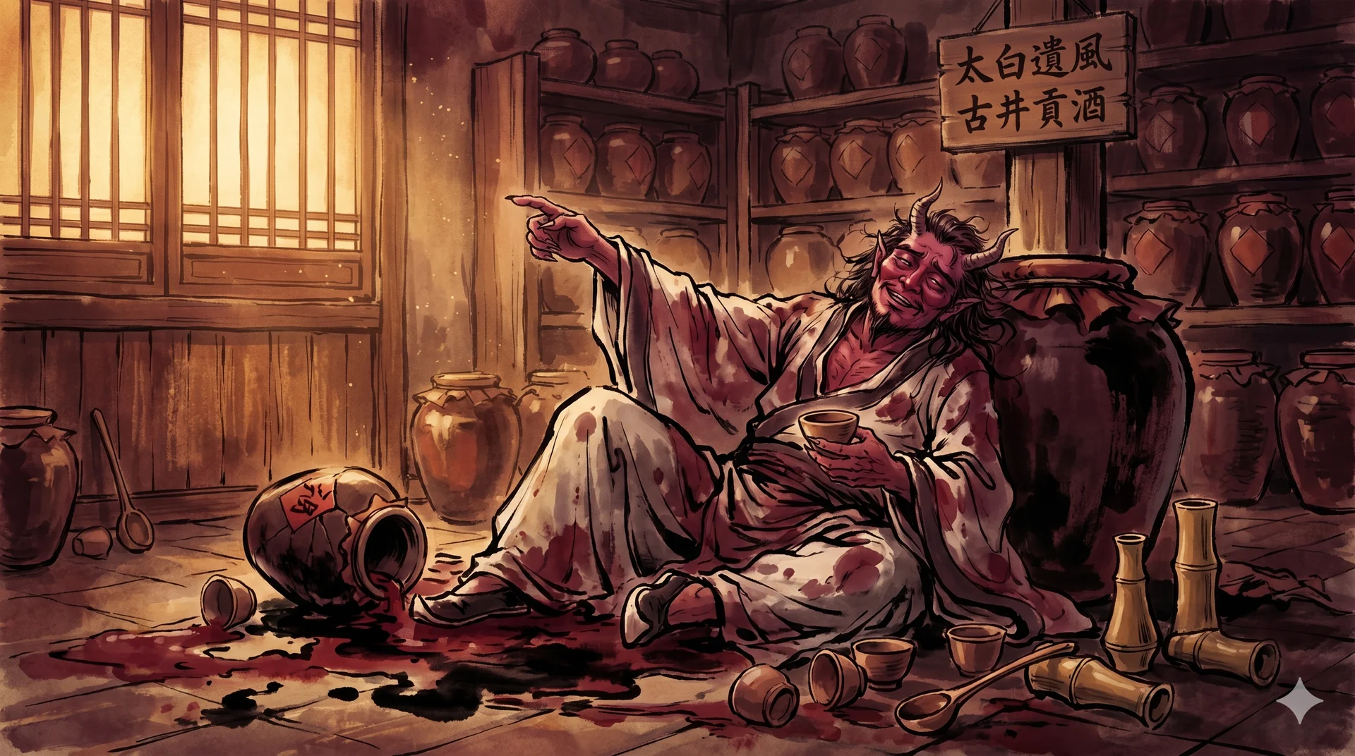 酒鬼：《斩鬼传》中贪杯误事的沉沦之鬼