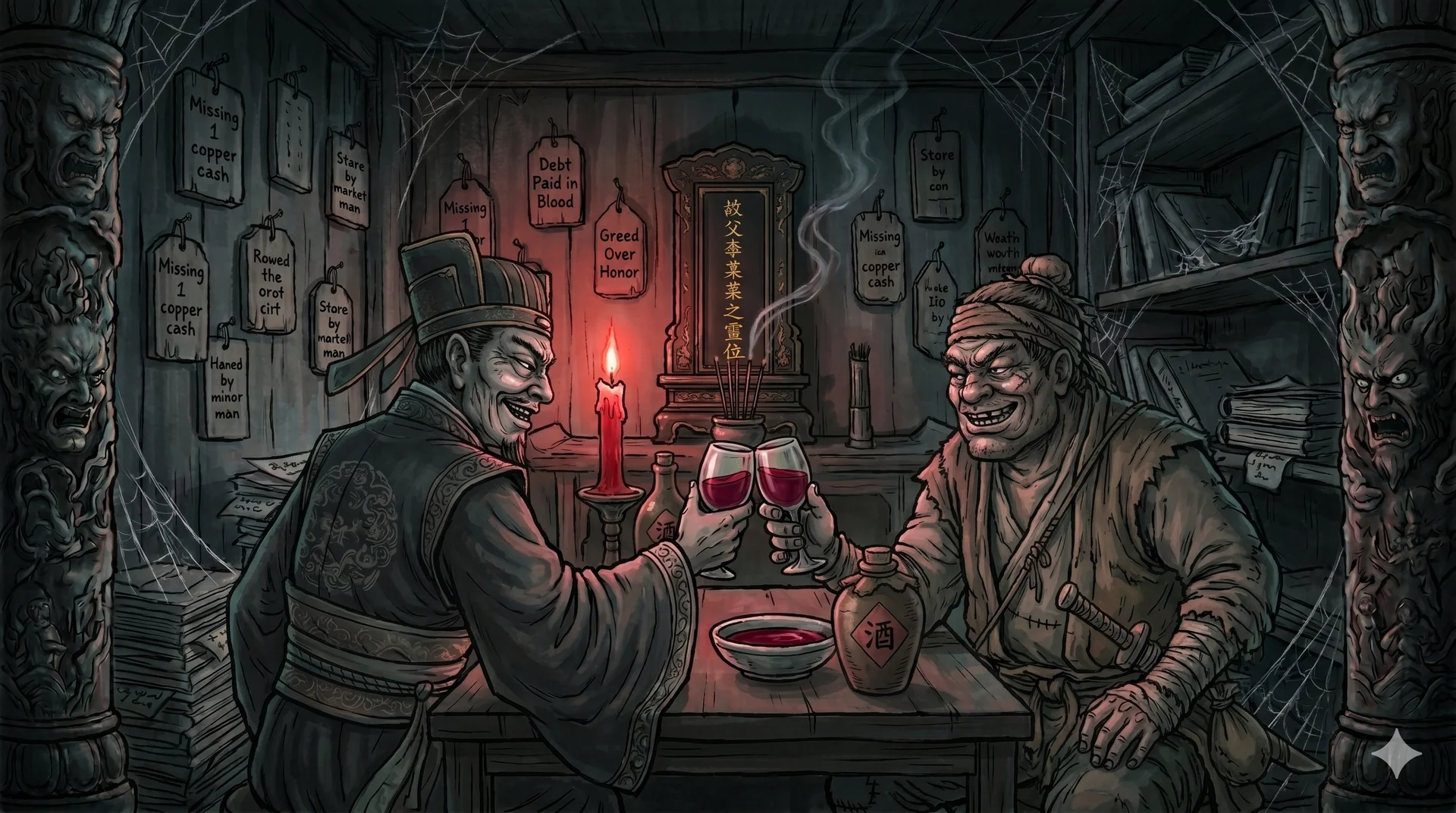 龌龊鬼：《斩鬼传》中斤斤计较的小器之鬼