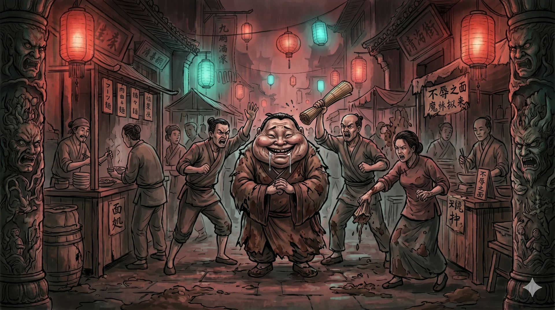 涎脸鬼：《斩鬼传》中厚颜无耻的无赖之鬼