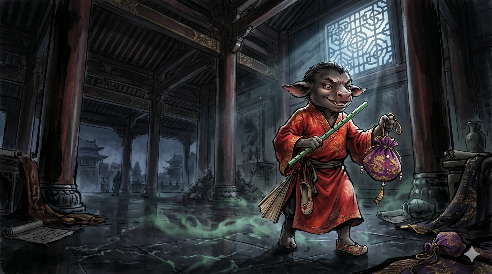 虚耗：玄宗梦中偷天换日的小鬼，钟馗斩鬼的第一功