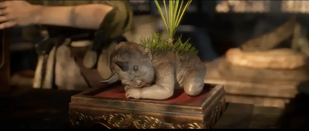 第四味食材,一种类似韭菜的植物，是鬼的婴儿？